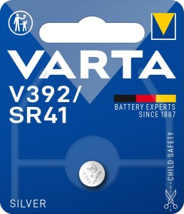 Bateria srebrowa pastylkowa V392/SR41 1.55V Varta VT00392