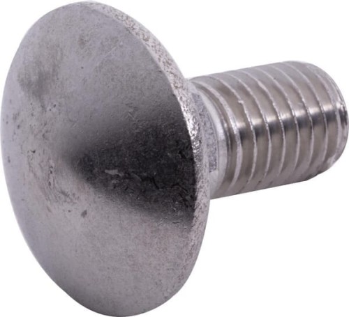 Śruba zamkowa DIN 603 M12 x 25 mm A2-70 DA494 - Intertraktor