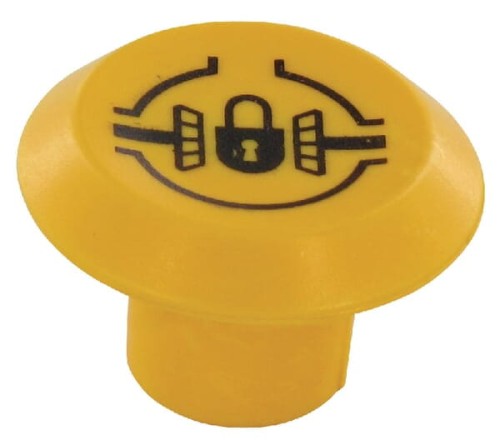 Symbol przełącznika, blokada mechanizmu różnicowego, okrągły, żółty 11316240PN - Intertraktor