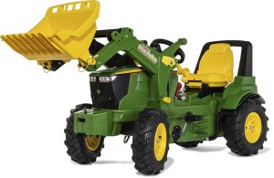 Traktor John Deere 7310R z ładowaczem czołowym i ogumieniem pneumatycznym R730049