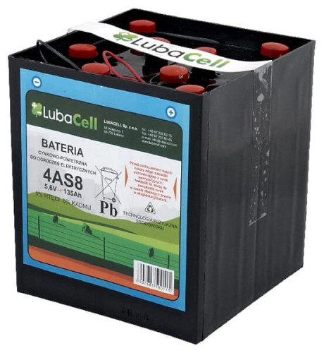 Bateria sucha cynkowo-powietrzna, 5,6 V, 135 Ah 1664060602 - Intertraktor