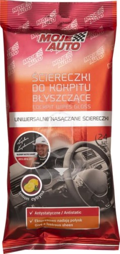 Ściereczki do kokpitu połysk Moje Auto 1025051014 - Intertraktor