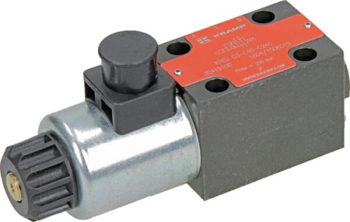 Elektrozawór Cetop 03 - NG6 4/2 C4B 24V 350 bar Kramp KREV03C4B024C - Intertraktor