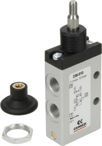 Zawór 3/2-drożny, z suwakiem tłokowym 338910