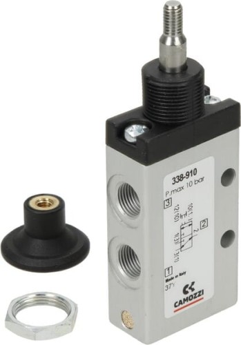 Zawór 3/2-drożny, z suwakiem tłokowym 338910 - Intertraktor