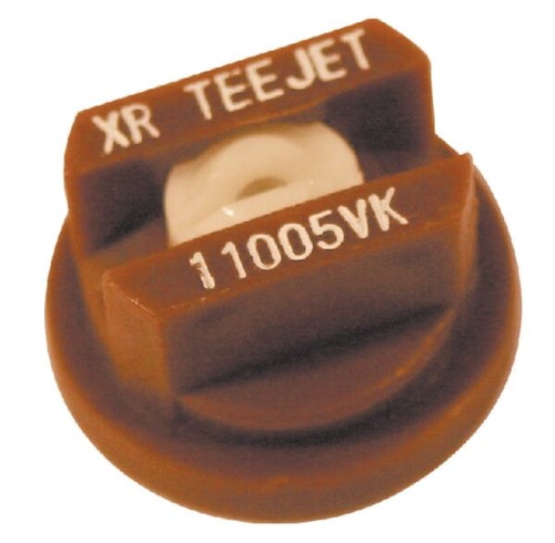 Rozpylacz płaskostrumieniowy XR 110° 05 brązowy ceramiczny TeeJet XR11005VK - Intertraktor