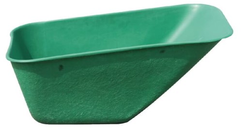 Skrzynia taczki, tworzywo 140 l WH43141 - Intertraktor