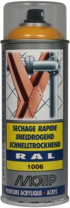 Lakier akrylowy w sprayu, RAL 1006 pomarańczowo-miodowy 400 ml 07075