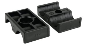 Korpus obejmy podwójnej, PP, 22/22 mm (5 szt.) RS912322P005