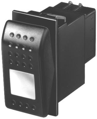 Przełącznik kołyskowy, I-0, 4-pin z funkcją komfortu/włącznik bezpieczeństwa 6EH007832041 - Intertraktor