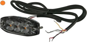 Lampa ostrzegawcza, bursztynowa, 3 LED LA20073
