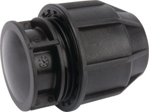 Kołpak końcowy PE - korek Alprene, 25 mm AZ91725