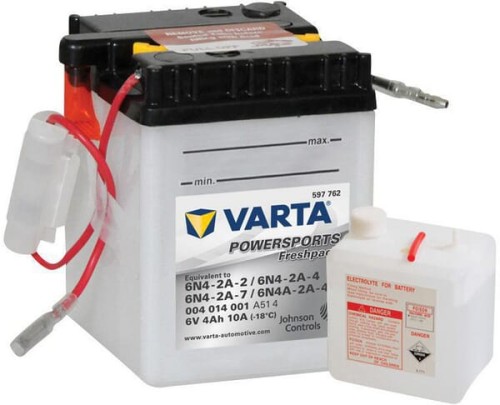 Akumulator 6V 4Ah 10A Powersports Freshpack VARTA 004014001I314PS - Intertraktor