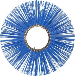 Sczotka pierścieniowa polyester, 600 x 7" / 180 niebieska Ø 2,2 mm 1715157600