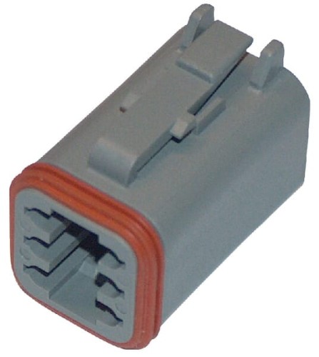 Obudowa wtyczki 6 P. Fem. DT DSDT066S - Intertraktor