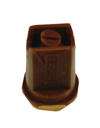 Rozpylacz eżektorowy brzegowy IDKS 80° 05 brązowy z tworzywa sztucznego Lechler IDKS8005POM - Intertraktor