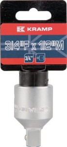 Redukcja kluczy nasadowych, 3/4" - 1/2" 18060199251KR