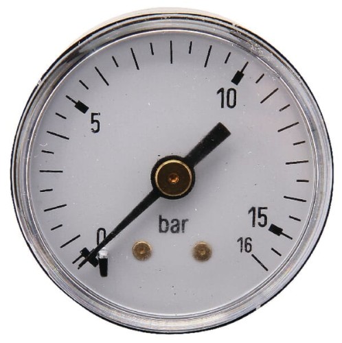 Manometr ø40 mm 0–16 bar przyłącze tylne 1/8" MA4016B02ST - Intertraktor