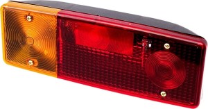 Lampa tylna, 04 WE549P, prawa 12/24V 1400680710