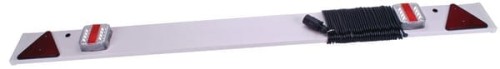 Zestaw lamp LED na belce, 1680mm z trójkątem odblaskowym 12m LA91296GP - Intertraktor