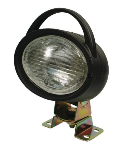 Lampa robocza Halogen, owalna, 12V przezroczysta przykręcana Ajba LA08001 - Intertraktor