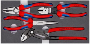 KNIPEX 00 20 01 V15 Zestaw szczypiec we wkładce piankowej 333 mm TA002001V15