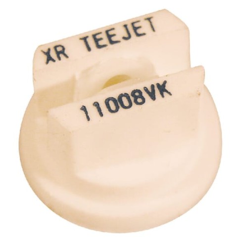 Rozpylacz płaskostrumieniowy XR 110° 08 biały ceramiczny TeeJet XR11008VK - Intertraktor