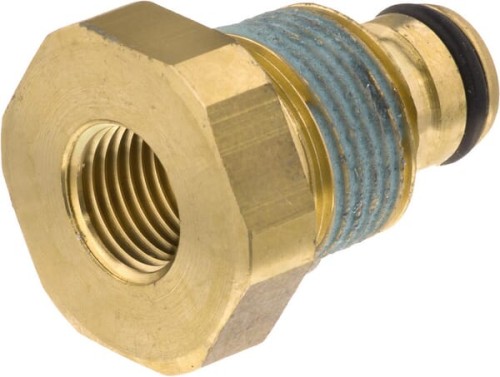 Złącze K-Lock TR20, gwint wewnętrzny x gwint zewnętrzny 1/4 cala, mosiądz HD565685 - Intertraktor
