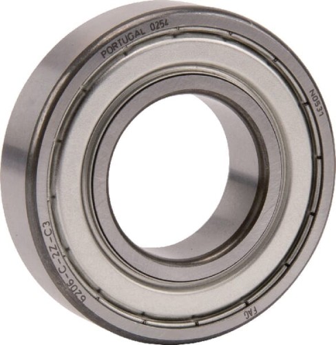 Łożysko kulkowe zwykłe 30x62x16 mm INA/FAG 6206C2ZC3 - Intertraktor