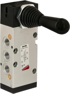 Zawór 5/3-drożny, ręczny dźwigniowy 464900