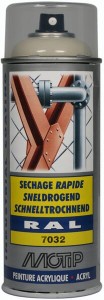 Lakier akrylowy w sprayu, RAL 7032 szary 400 ml 07032