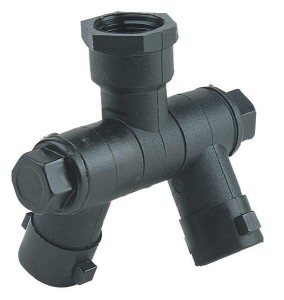 Korpus, oprawa rozpylacza przegubowa podwójna gwint wewnętrzny 1/4" 404172