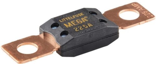 Bezpiecznik Mega, 225A L=68.6 mm brązowy op. 1 szt. Hella 8JS742902061 - Intertraktor