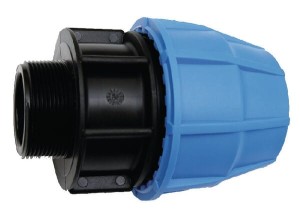 Złączka polietylenowa PE gwint zew. Supreme S16, 16 x ¾" 654005S