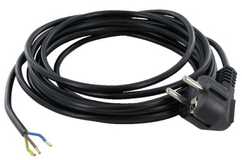 Przewód wymienny gumowy z wtyczką, 5 m 3 x 0.75 mm² MVS53075 - Intertraktor