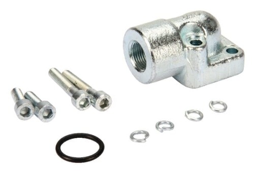 Kołnierz mocujący pompy typu GB, stalowy, kątowy, 3/8" 1GB06ST - Intertraktor
