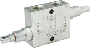 Zawór krzyżowy VAU, G1/2" 190/175 BAR C056V0450190175