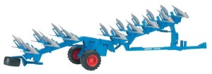 Pług dwusekcyjny, półzawieszany obrotowy Vari Titan Lemken U02250