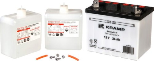 Akumulator 12V 24Ah 220A Kramp U19MKR - Intertraktor