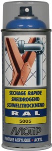 Lakier akrylowy w sprayu, RAL 5005 niebieski sygnałowy 400 ml 07134