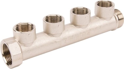 Rura rozdzielcza, gwint wew. 4 wyjścia 1/2" BSP DP344B - Intertraktor