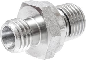 Przyłącze proste z uszczelką 1/4" BSP - M12x1.5 6L GES6LR14WDGP