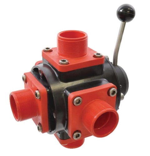 Zawór kulowy 2", 5-DR polmac VTDC0600 - Intertraktor