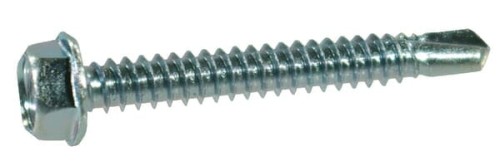 Wkręt samowiercący 6.3x75 mm, 10 mm 3/8" 6-kt. z łbem kołnierzowym, stal, DIN7504 Kramp 7504K6375P200 - Intertraktor