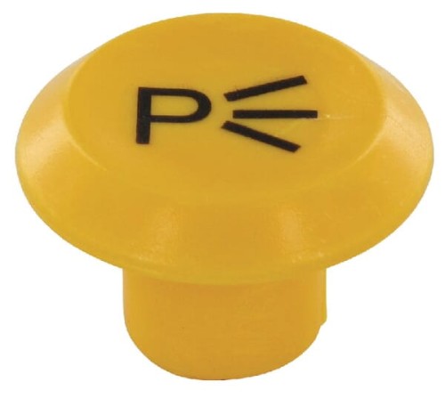 Symbol przełącznika, świateł pozycyjnych, okrągły, żółty 11316880PN - Intertraktor