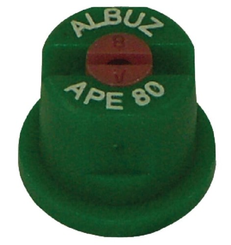 Rozpylacz płaskostrumieniowy APE 80° zielony ceramiczny Albuz APE80GREEN - Intertraktor
