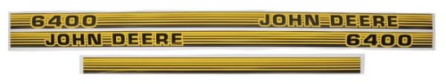 Zestaw naklejek „John Deere 6400” TR6400JD - Intertraktor
