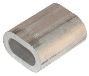 Zacisk do liny aluminium, 11 mm WK11