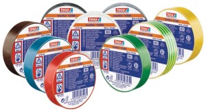 Taśma izolacyjna z miękkiego PCW, żółta, 20 m x 19 mm TesaFLEX® T539880009100