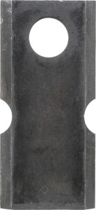 Nożyk kosiarki rotacyjnej lewy/prawy 110x50x4 mm otwór Ø 20.50 mm okrągły pasuje do Kongskilde JF/Stoll 25 szt. 13800004KR